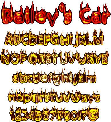 Zip file containing freeware truetype font