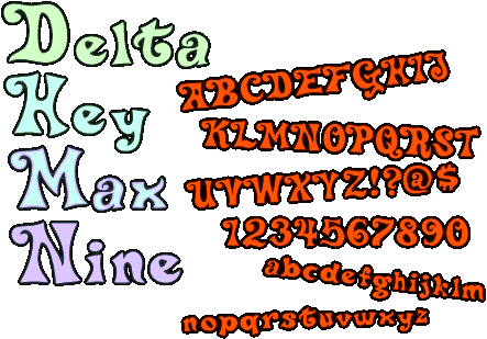 Zip file containing freeware truetype font