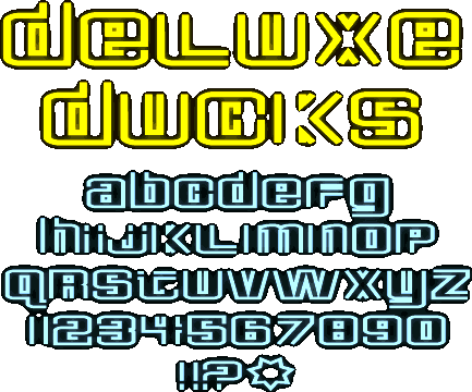 Zip file containing freeware truetype font