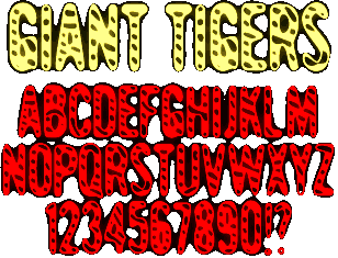 Zip file containing freeware truetype font