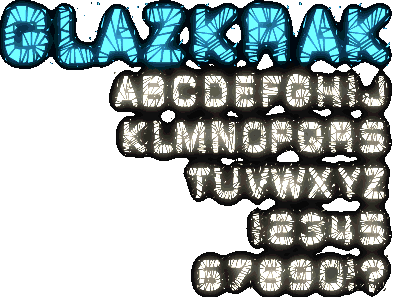 Zip file containing freeware truetype font