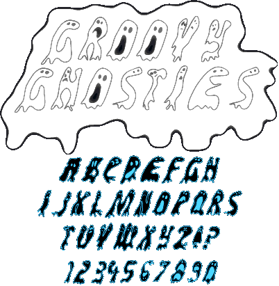 Zip file containing freeware truetype font