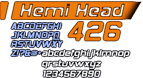 Zip file containing freeware truetype font