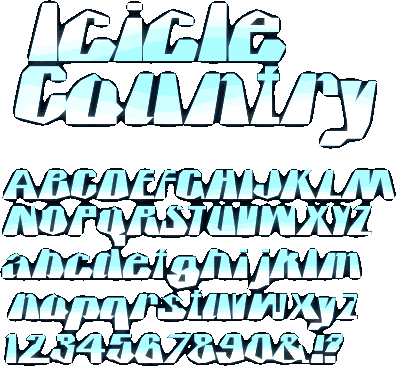 Zip file containing freeware truetype font