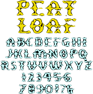 Zip file containing freeware truetype font