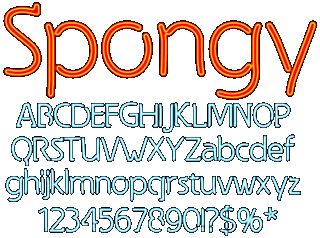 Zip file containing freeware truetype font