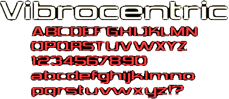 Zip file containing freeware truetype font