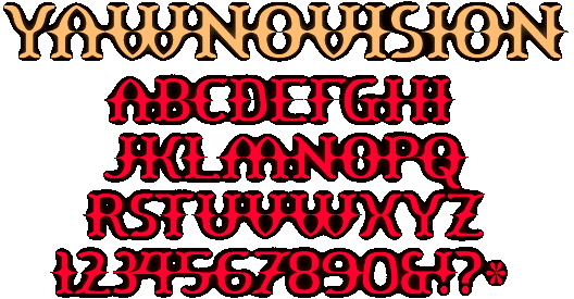 Zip file containing freeware truetype font