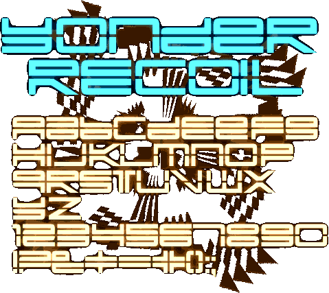 Zip file containing freeware truetype font