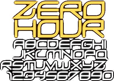 Zip file containing freeware truetype font